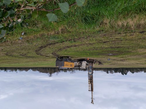 SI drilling rig in the Baker field, Mountmellick